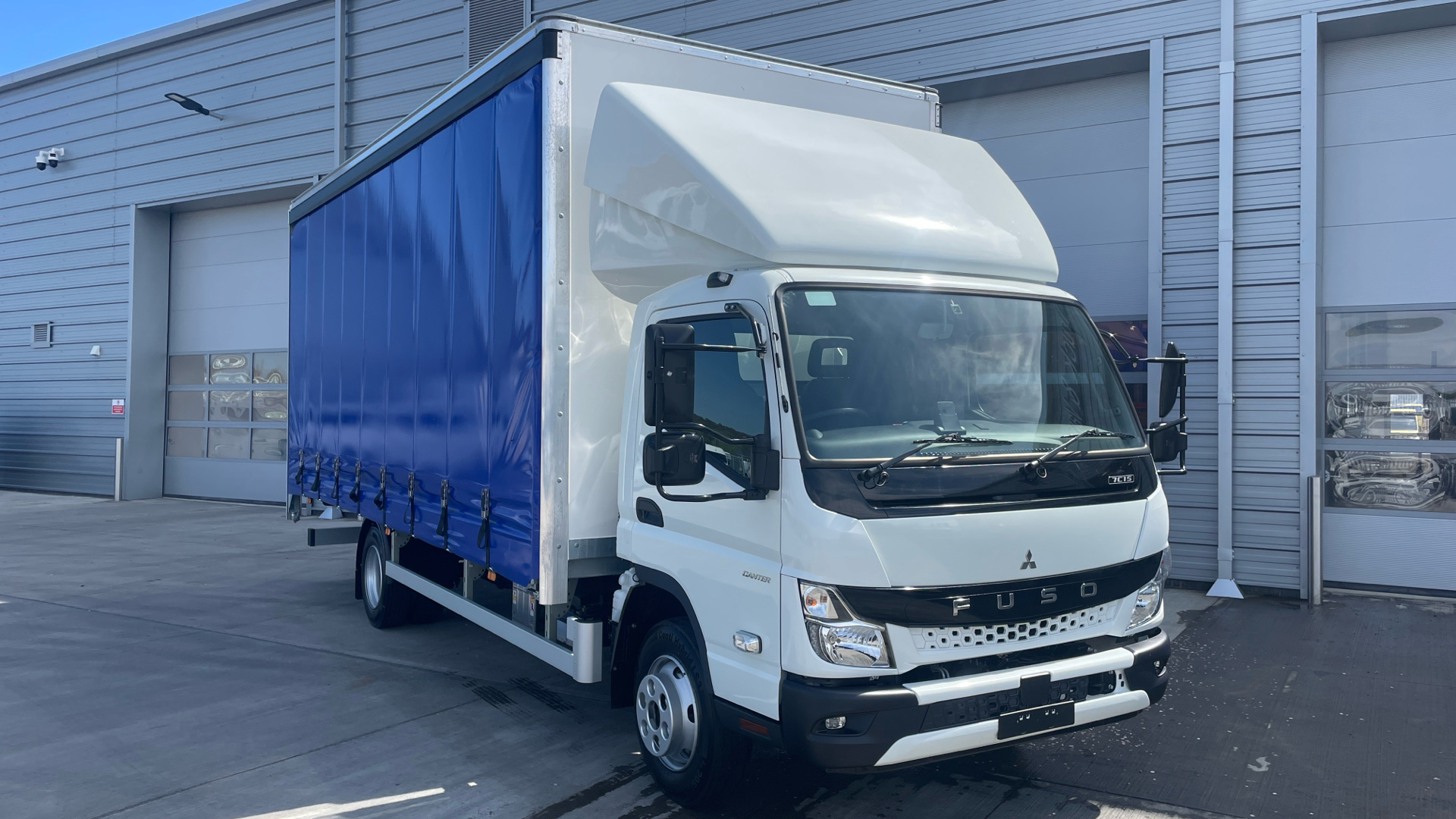 Brand New Fuso Canter 7C-15 CurtainSide