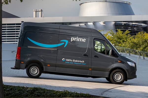 Mercedes-Benz Vans delivers nearly 5,000 electric vehicles to Amazon’s delivery partners
