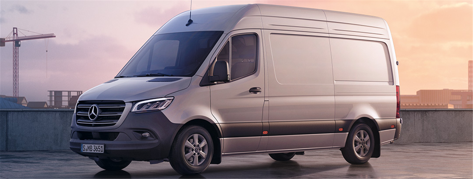 The Mercedes-Benz eSprinter and Sprinter van models.