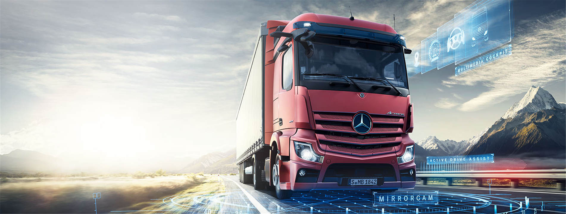 The Actros.