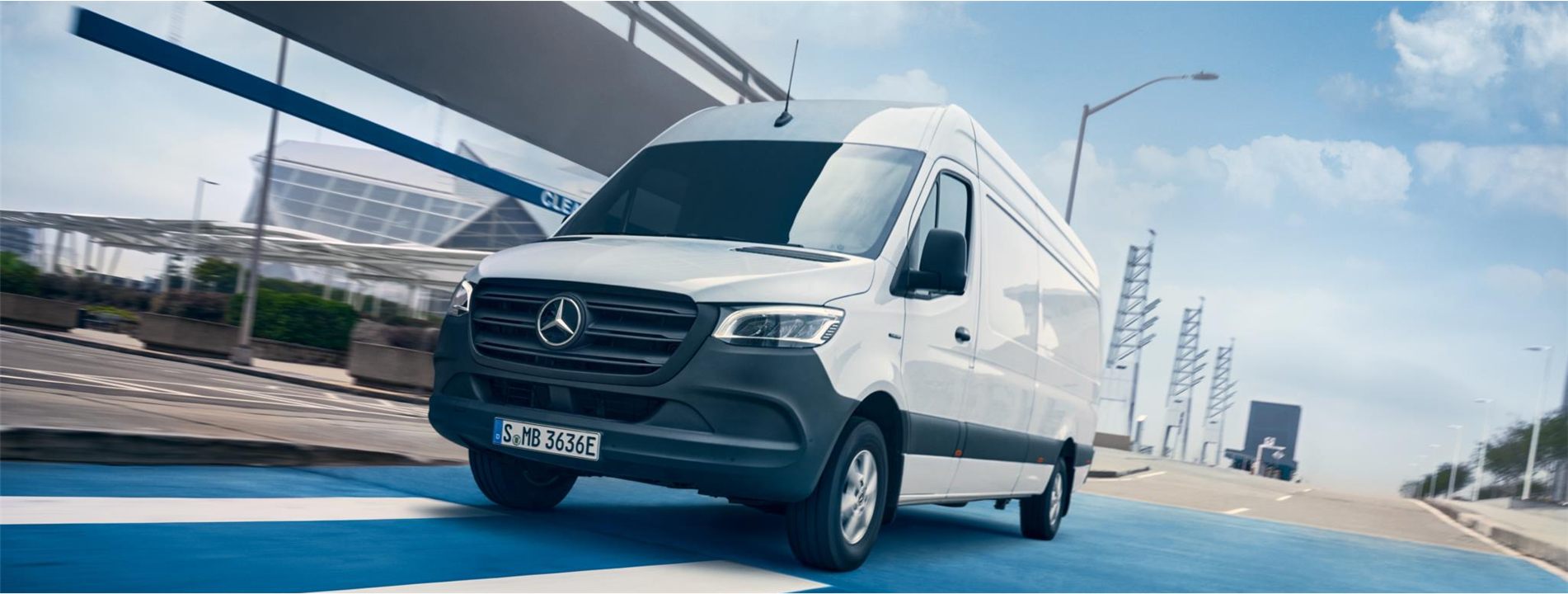 The Mercedes-Benz Sprinter.