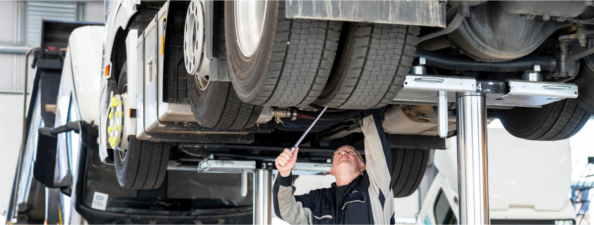 Truck Servicing at Bell Truck and Van