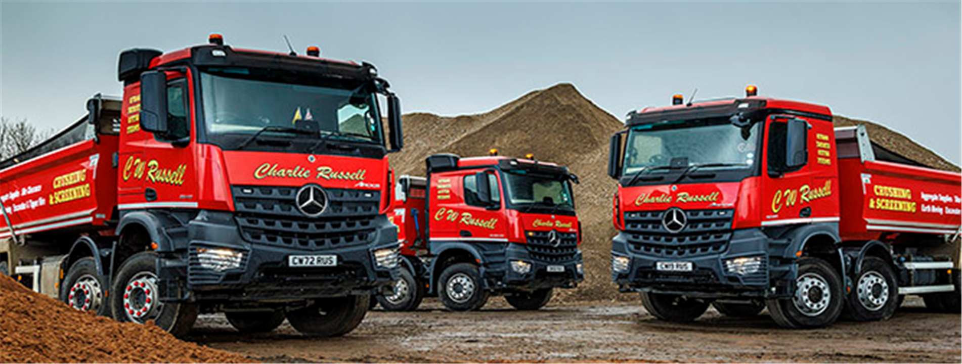 Rugged Mercedes-Benz Arocs muscles in to CW Russell’s fleet