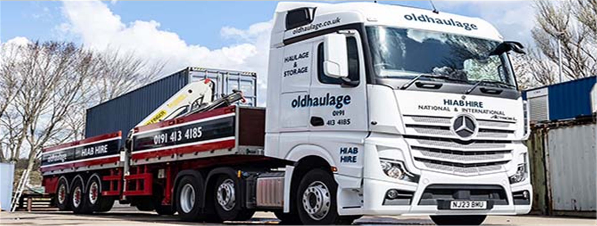 Old Haulage takes a new direction with its first Mercedes-Benz tractor unit