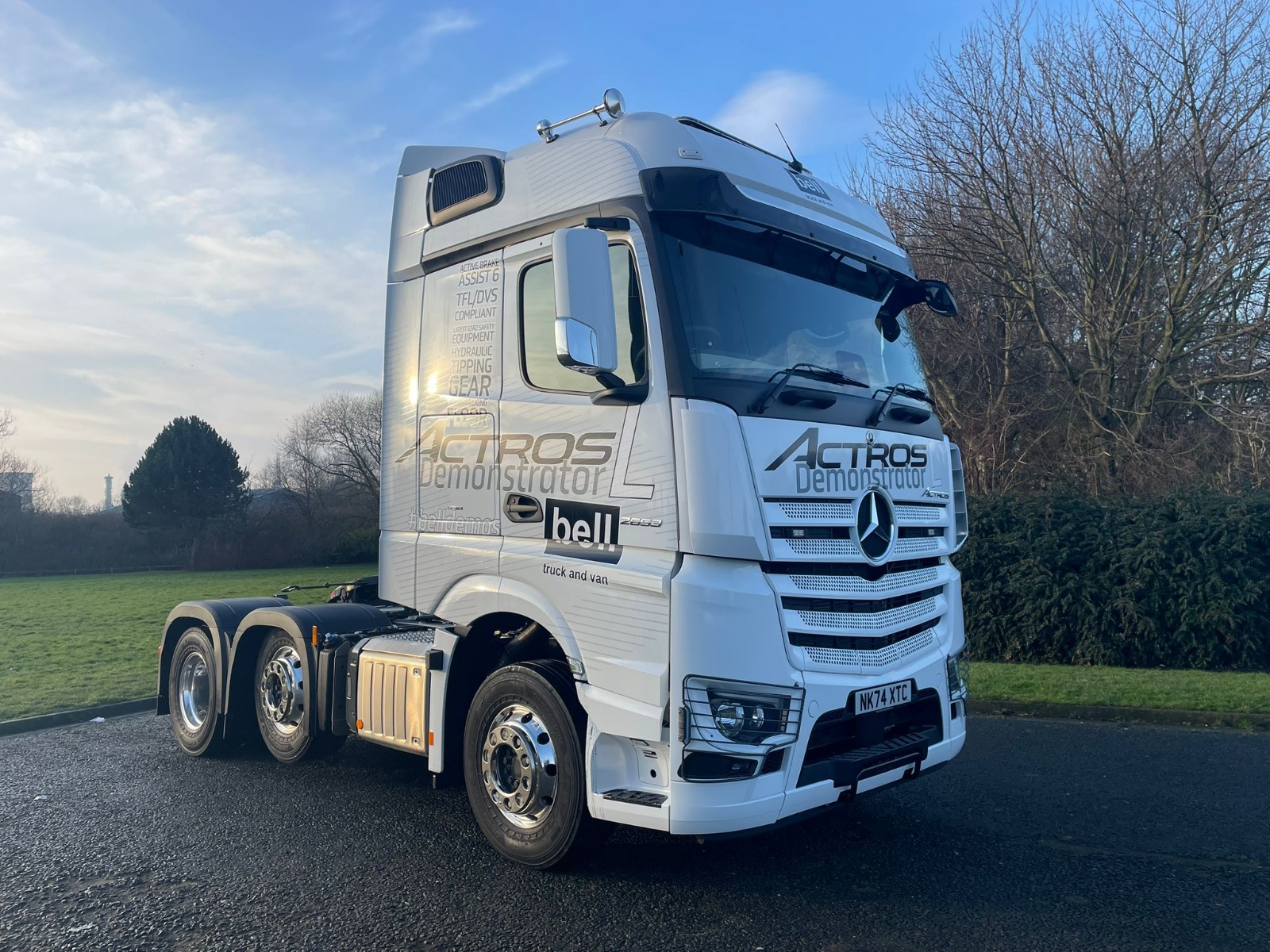 Mercedes Actros 2553 LS Tipping Tractor Unit **Ex Demo**
